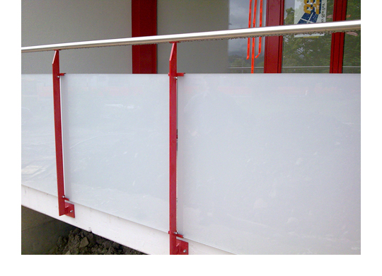Geländer-Glasbau